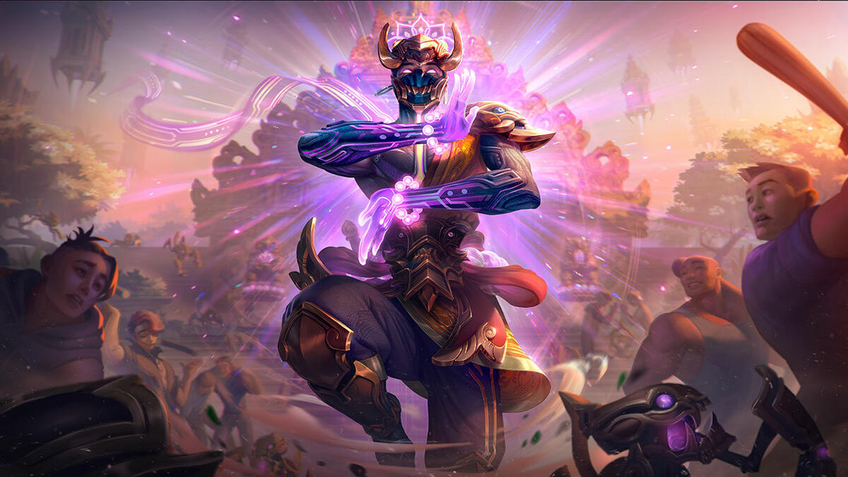 Three honors malzahar league of legends skin
