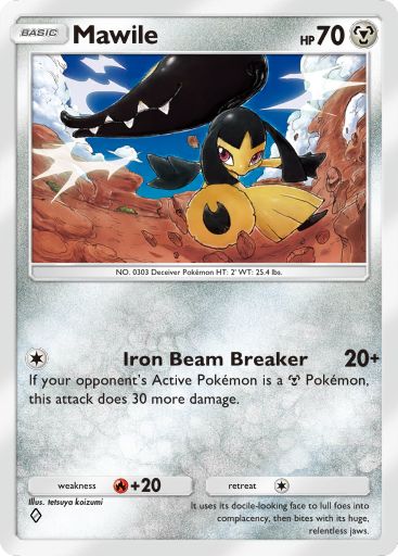 Mawile from Triumphant Light in Pokemon TCG Pocket