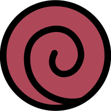 Picture showing the Uzumaki Family logo in Ninja Time.