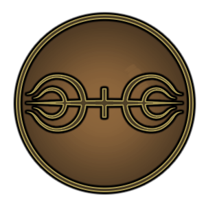 Picture showing the Wood Family logo in Ninja Time.