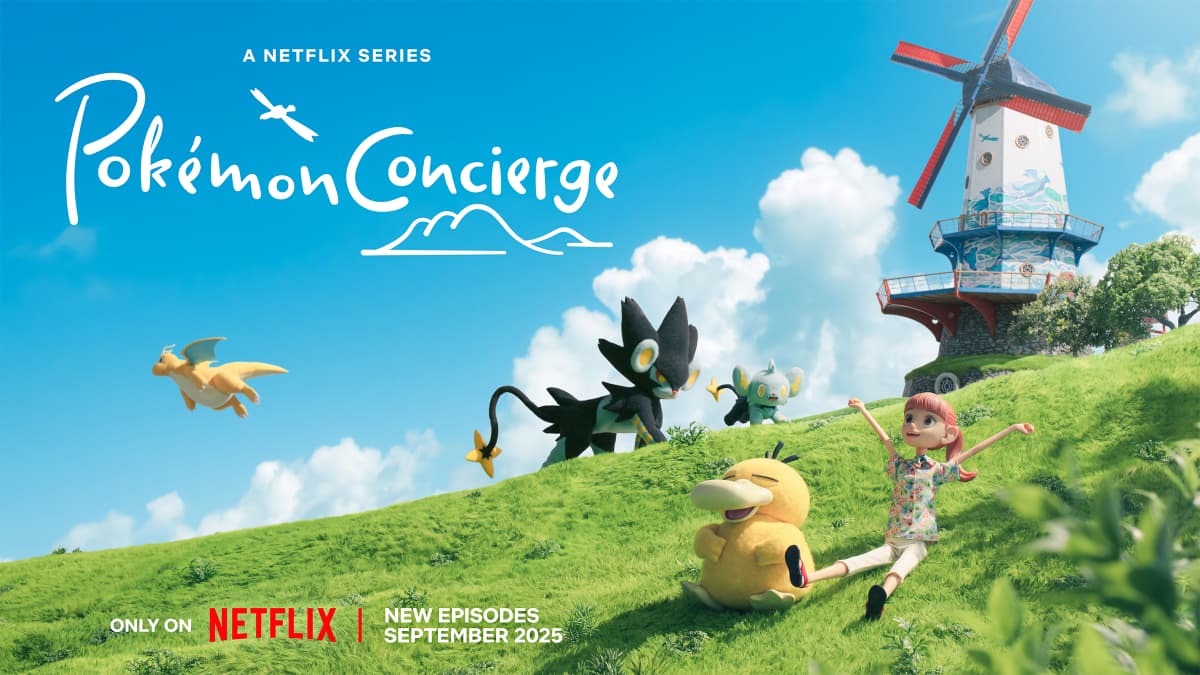 A promotional image for Pokemon Concierge.