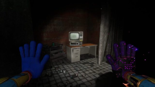 Looking at the Time VHS player inside Harley Sawyer's locked room
