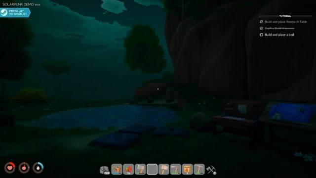 Night in Solarpunk.