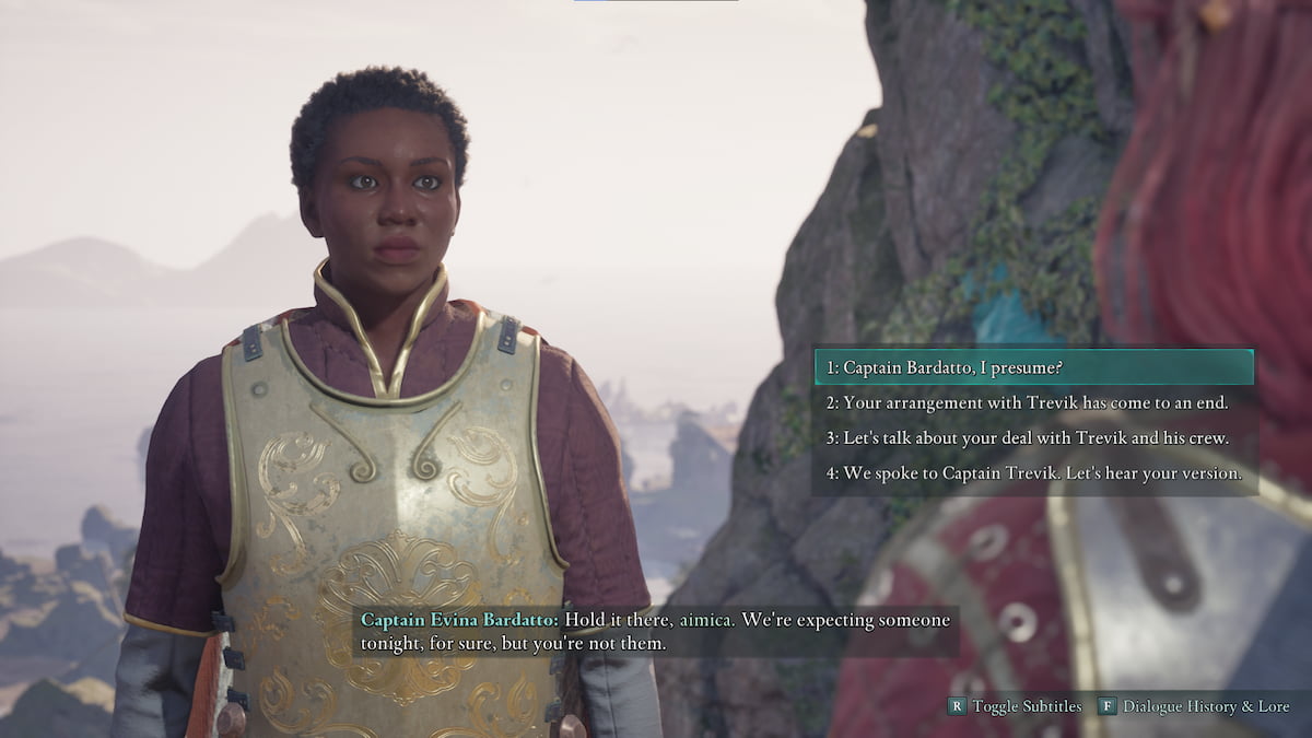 Speaking with Captain Bardatto Precious Light