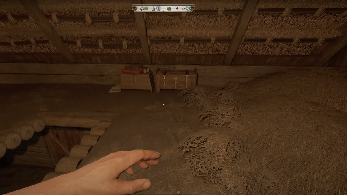 Kingdom Come: Deliverance 2 chest containing thieves' clothes