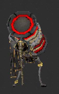 Full body shot of ULTRAKILL's Stalker