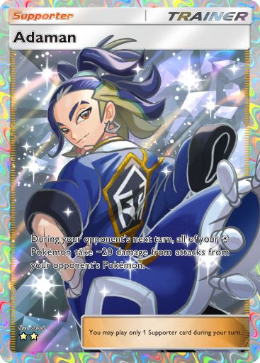 Adaman from Triumphant Light in Pokemon TCG Pocket