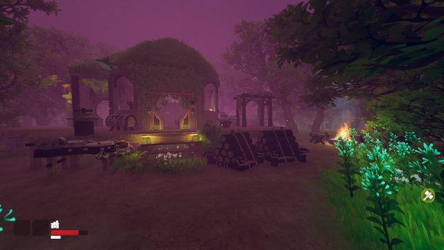 A house build on a player's chosen home island in Aloft.
