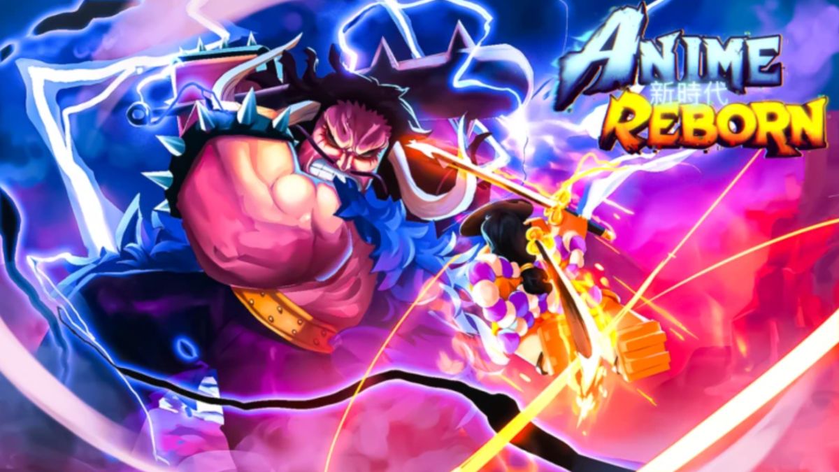 Dragon Emperor charging with his weapon in Anime Reborn poster