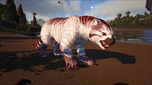 Thylacoleo in ARK.