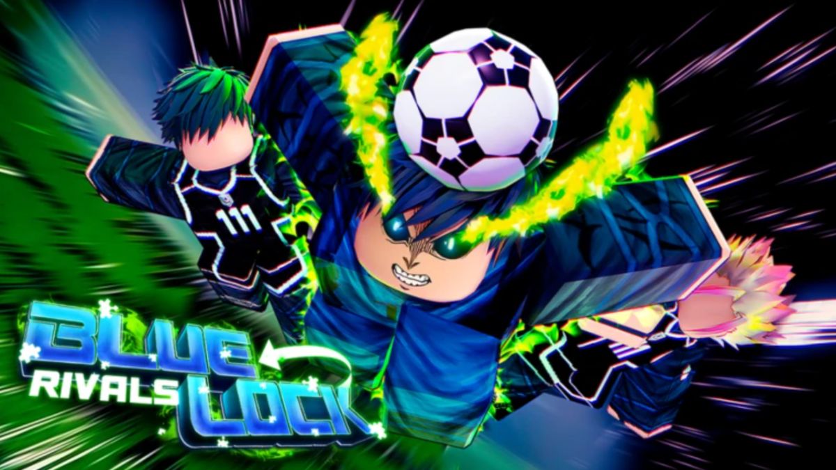 Three players charging forward in Blue Lock Rivals