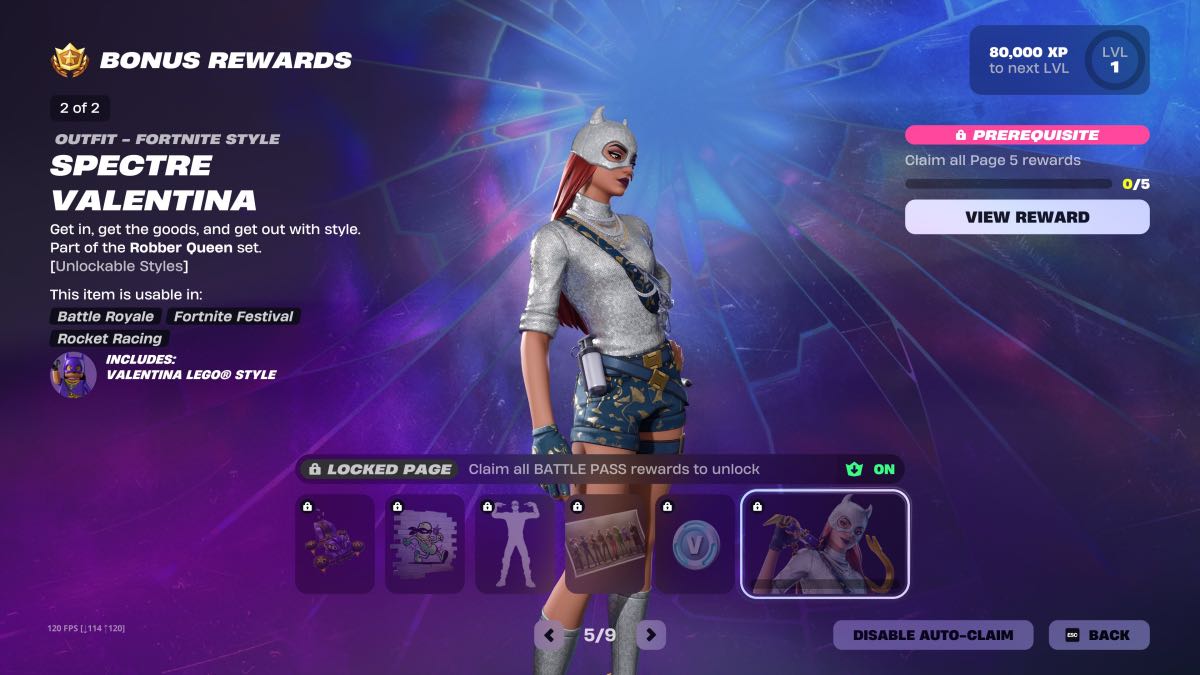 bonus reward 5