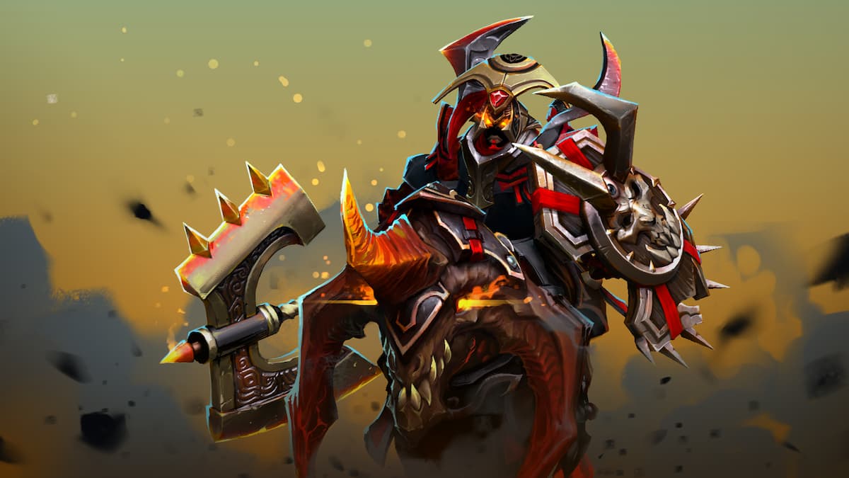 Chaos Knight charging on his horse in Dota 2