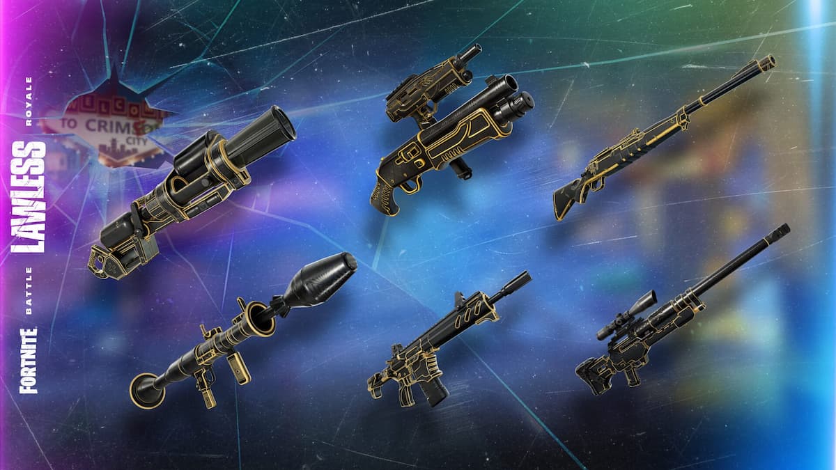 exotic weapons in fortnite