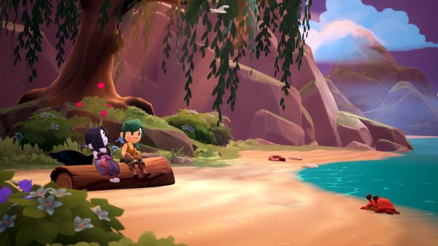 Fae Farm beach date.