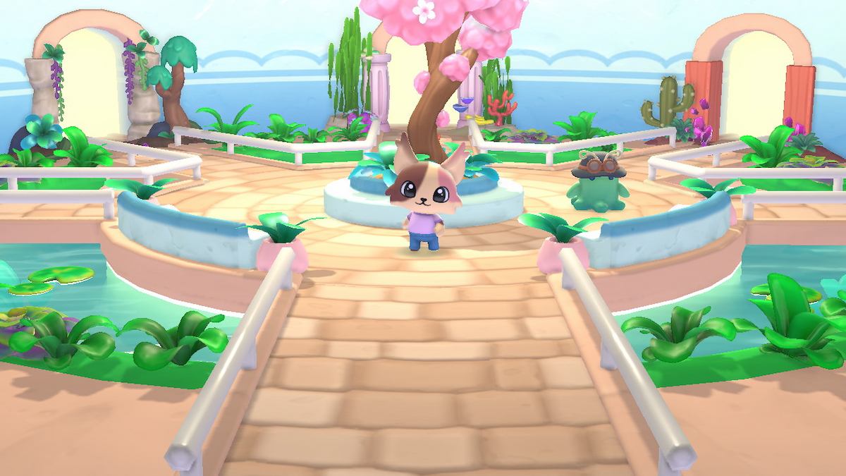 The Nature Preserve in Hello Kitty Island Adventure.