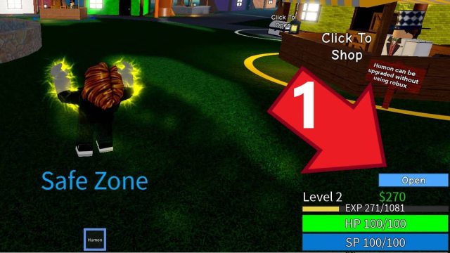 BizBlox Open button