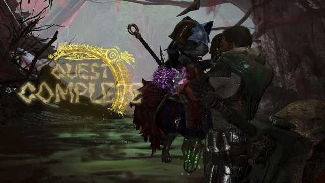 Quest Complete screen in Monster Hunter Wilds