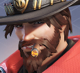 Cassidy OW2 face