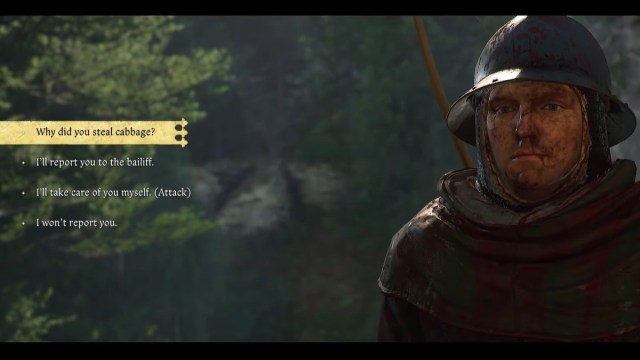 Dialogue with Sauerkraut Pepa in Kingdom Come Deliverance 2