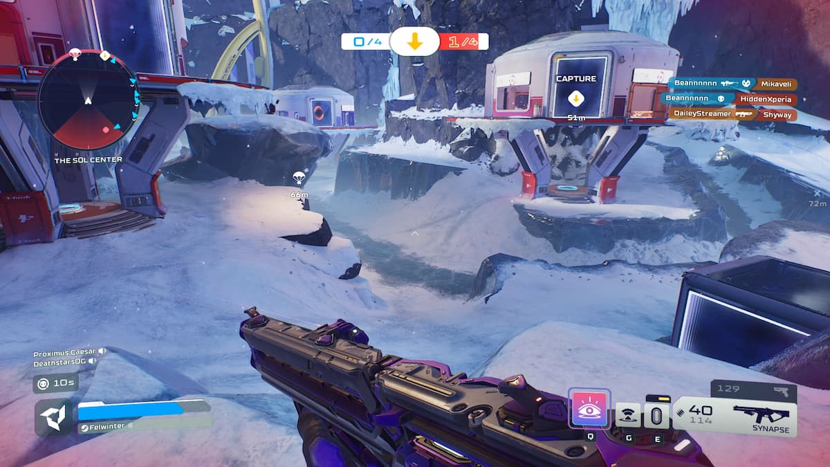 Multi-team mode in Splitgate