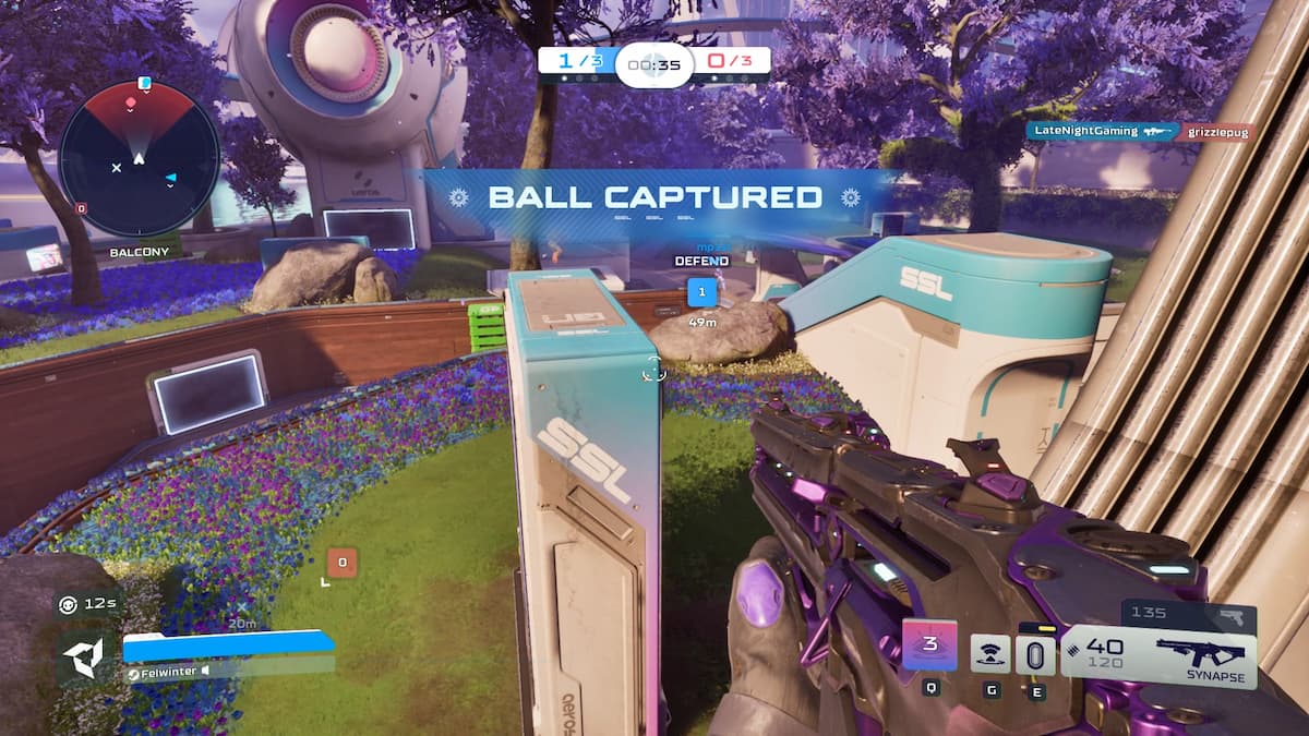 Splitball mode in Splitgate 2