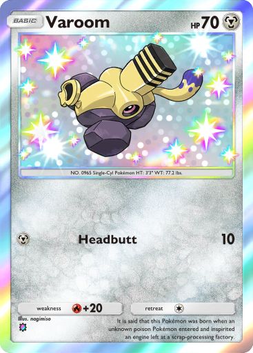 Varoom Pokémon Pocket card.
