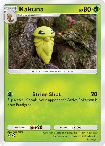 Kakuna Pokémon Pocket card.