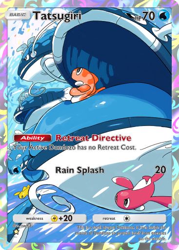 Tatsugiri Pokémon Pocket card.