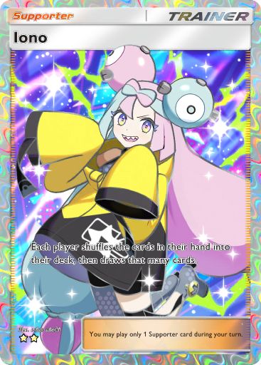 Iono Pokémon Pocket card.