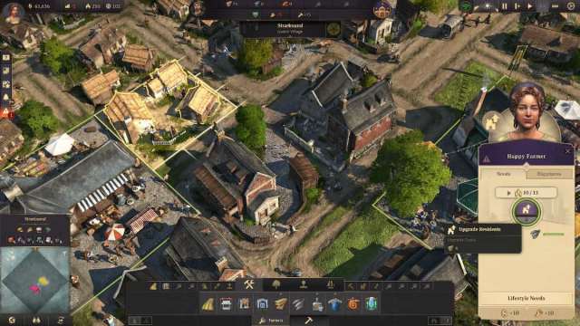 Picture showing the Farmer Residence requirements in Anno 1800.