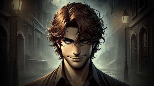 Picture showing the person in Serial Dater Challenge cover in Bitlife.