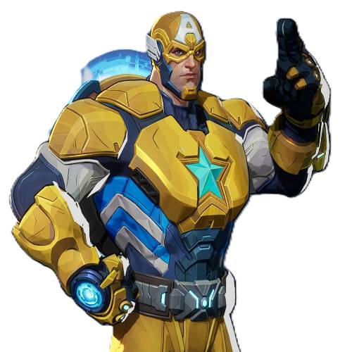 Marvel Rivals skin captain america captain a.i.m.erica