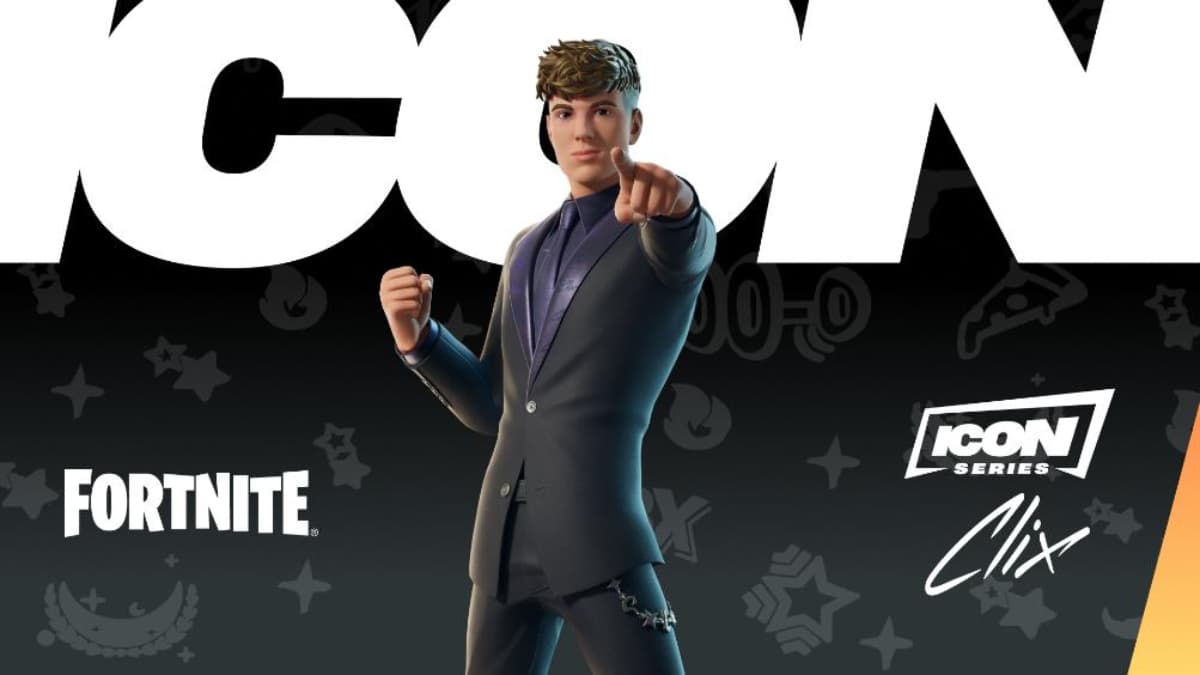 The Clix Fortnite Icon Series default style.