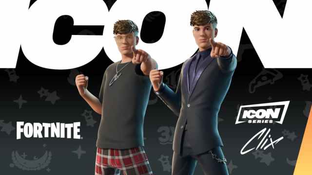 The Clix default style and Gamer style in Fortnite.
