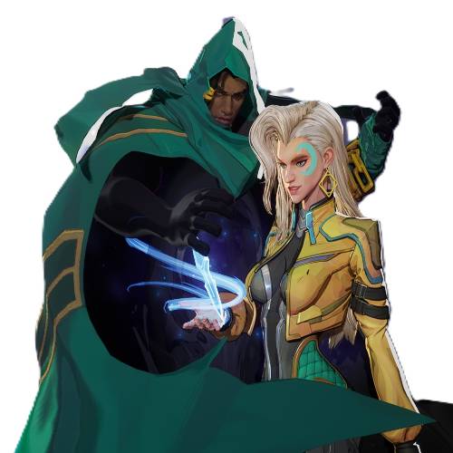 Marvel Rivals skin cloak and dagger lemon lime