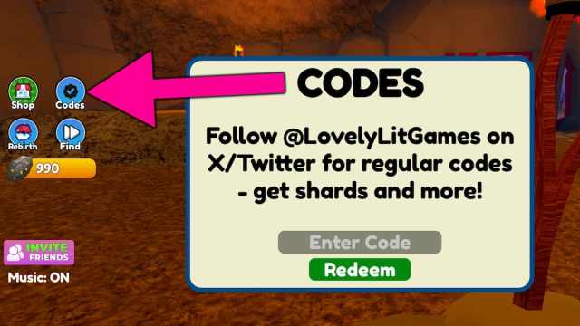 How to redeem Unga Bunga Caveman Tycoon codes.