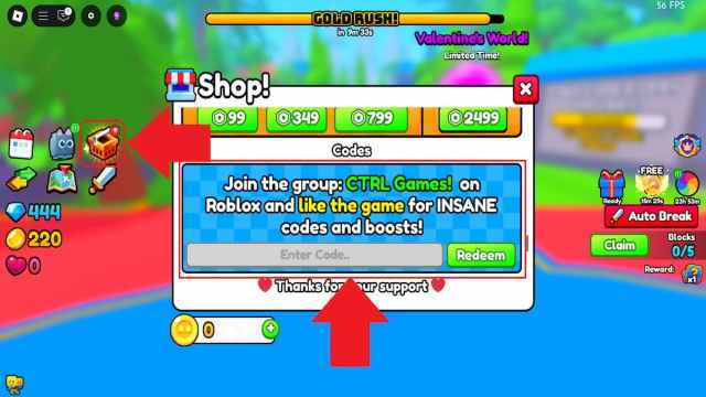 How to redeem Lucky Block Legends codes