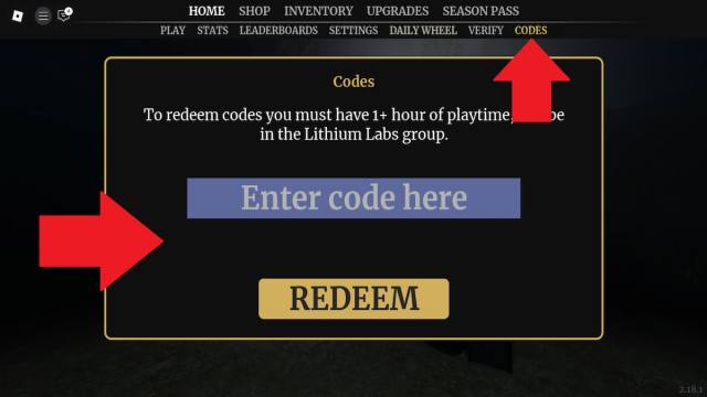 How to redeem Specter codes