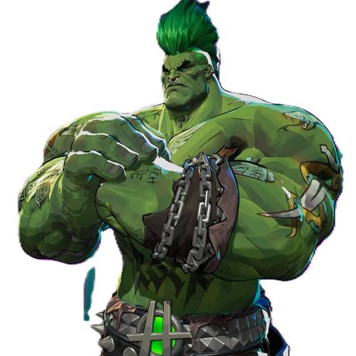 Marvel Rivals skin hulk punk rage