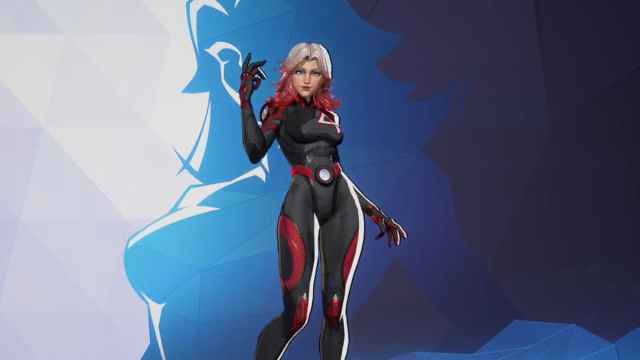 The Blood Shield skin for Invisible Woman in Marvel Rivals.