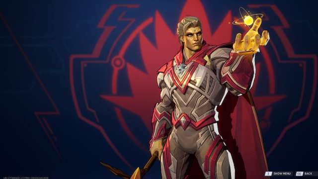 Picture showing Adam Warlock skin in Marvel Rivals.