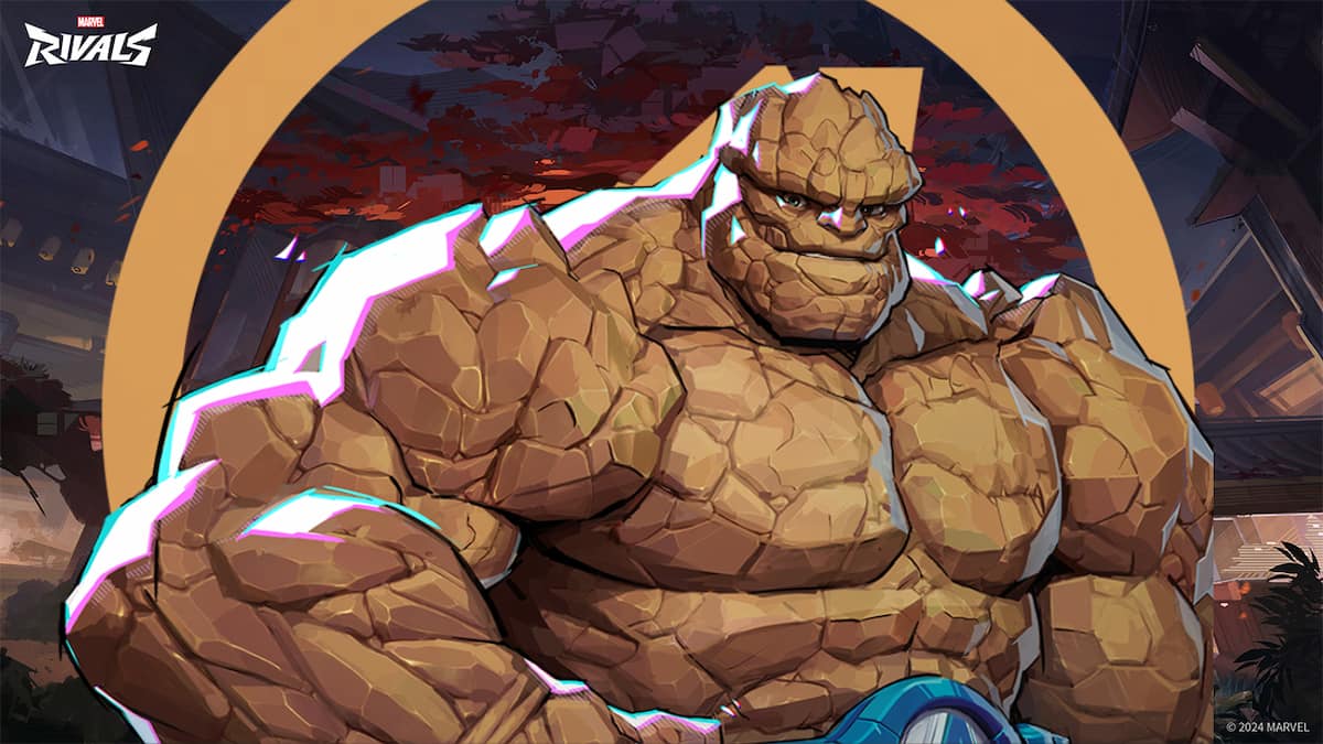 Picture showing The Thing in Marvel Rivals.