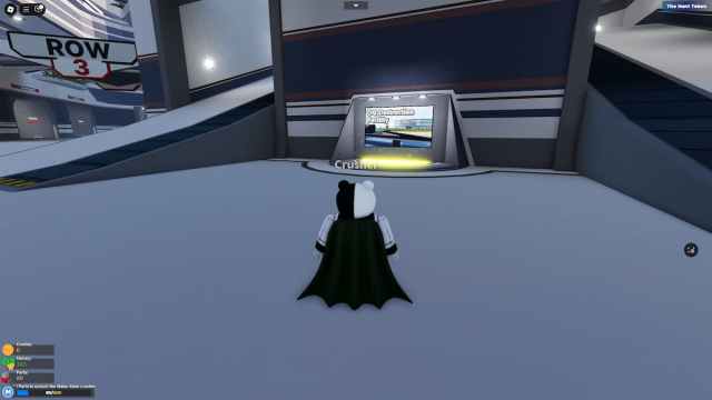 A Car Crushers 2 player is about to enter the portal
