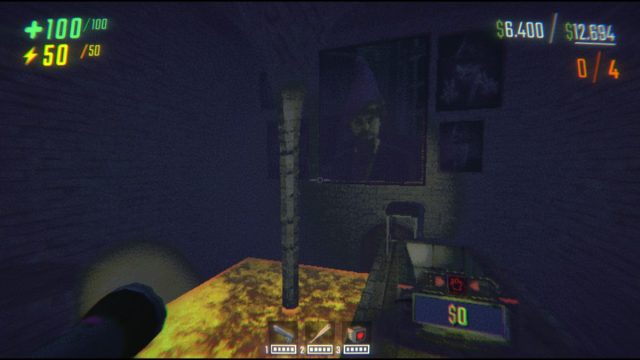 Standing inside a Swiftbroom Academy room with a giant painting in the background and a lava pool underneath in R.E.P.O.