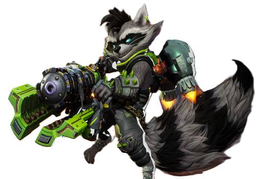 Marvel Rivals skin rocket raccoon rocky