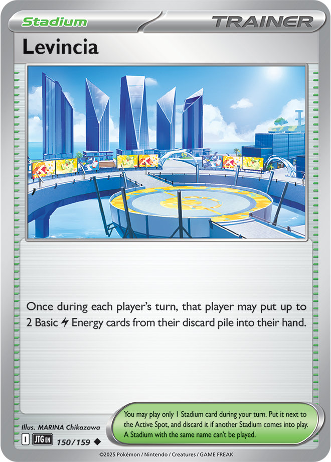 N's Levincia Pokémon card.
