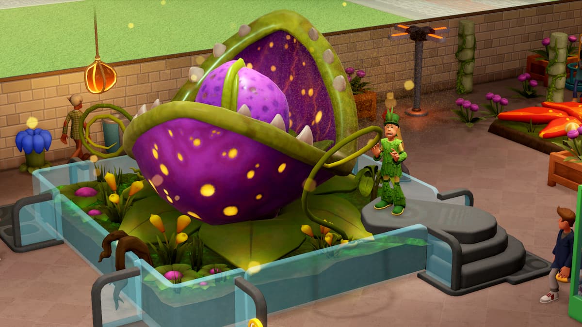 man-eating plant in two point museum