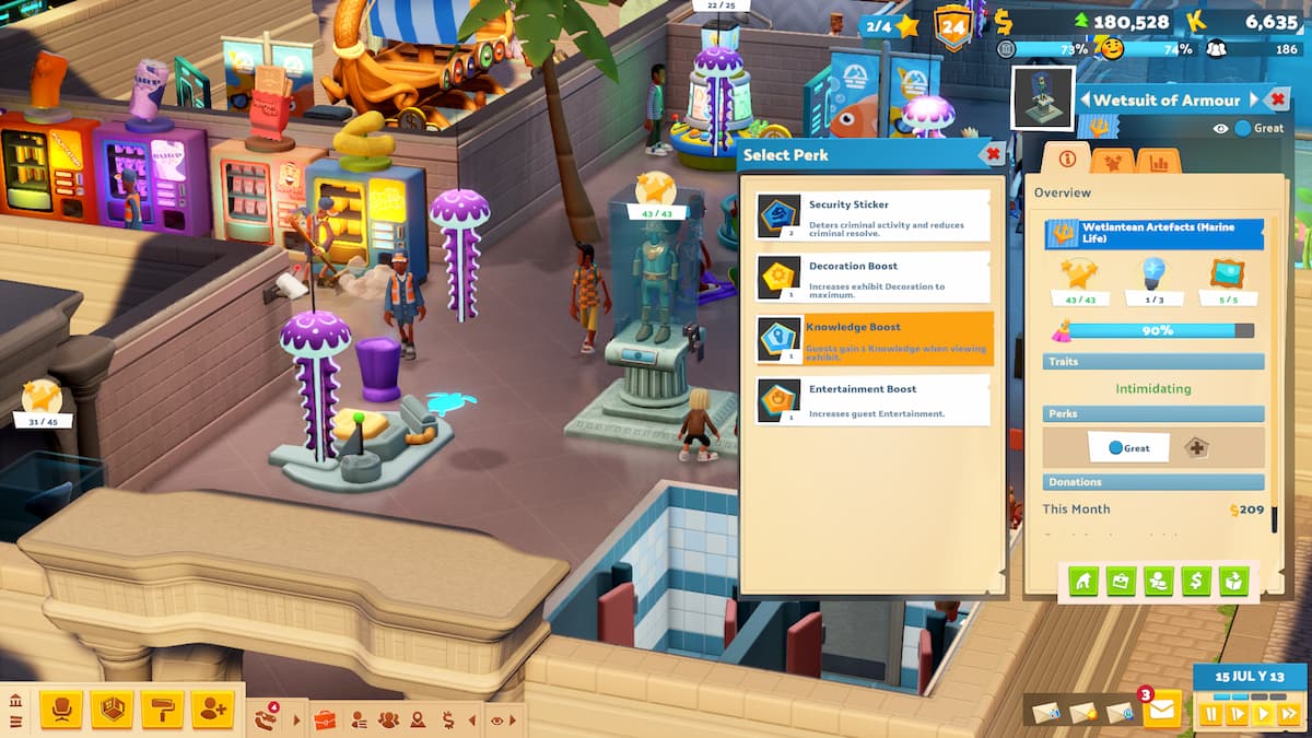 knowledge perk info