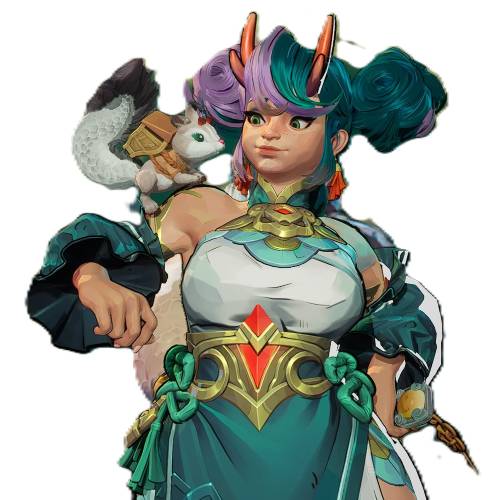 Marvel Rivals skin squirrel girl cheerful dragoness